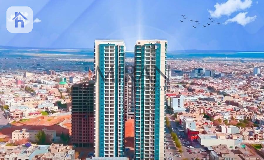 شوقەیەکی نایابی یەک ژووری نوستن بۆ کرێ