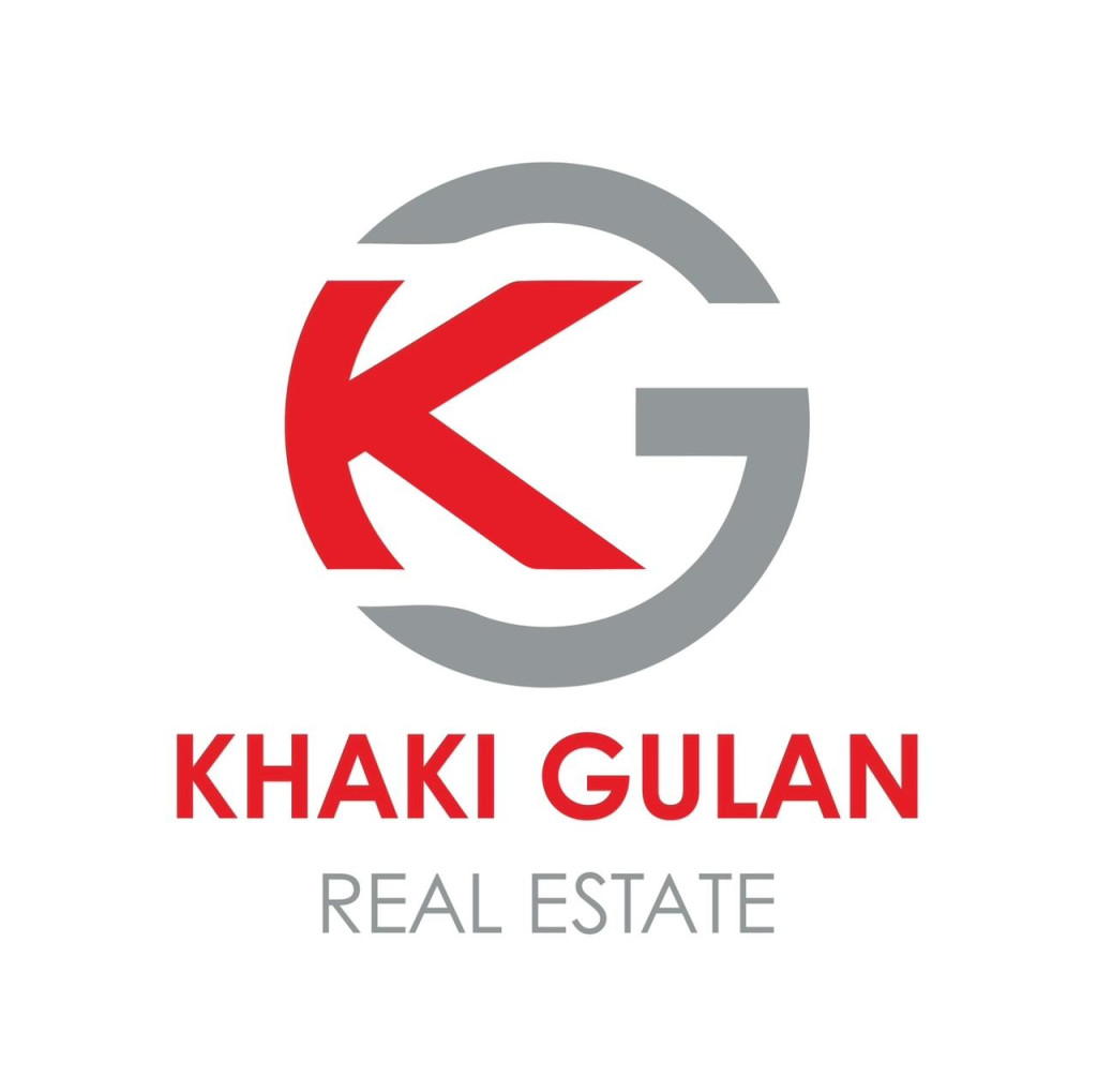 Khaki Gulan Real Estate Logo