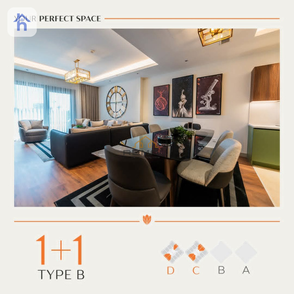 Luxurious One-Bedroom Apartment Image 3
