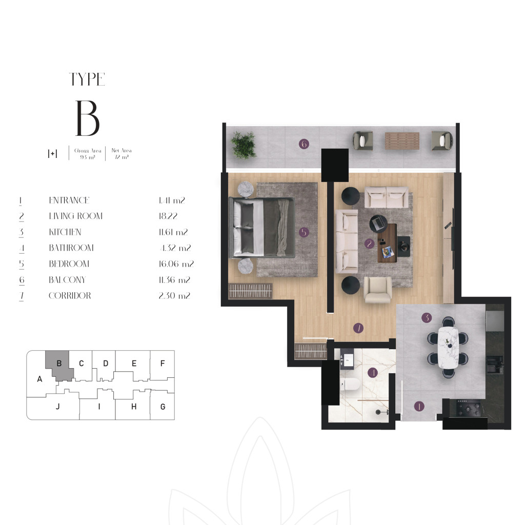 Block A Floor Plan