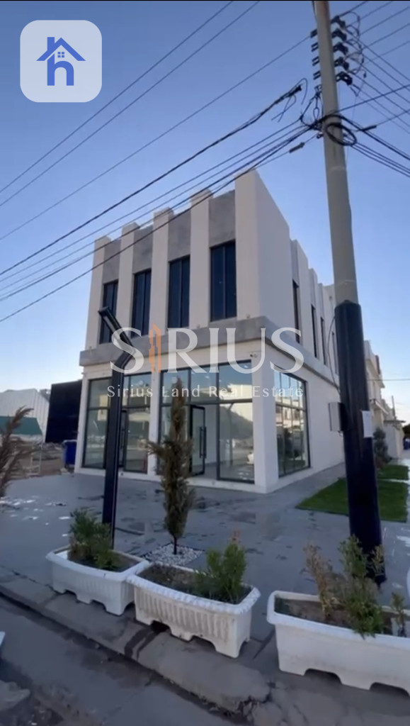 Modern Commercial Building with Multiple Rooms