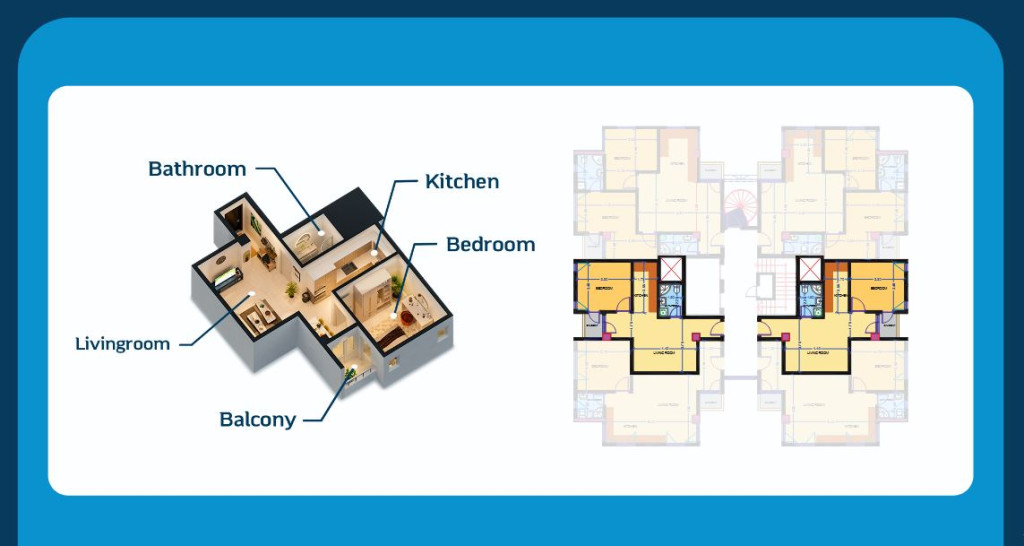 On the 5th Floor Floor Plan