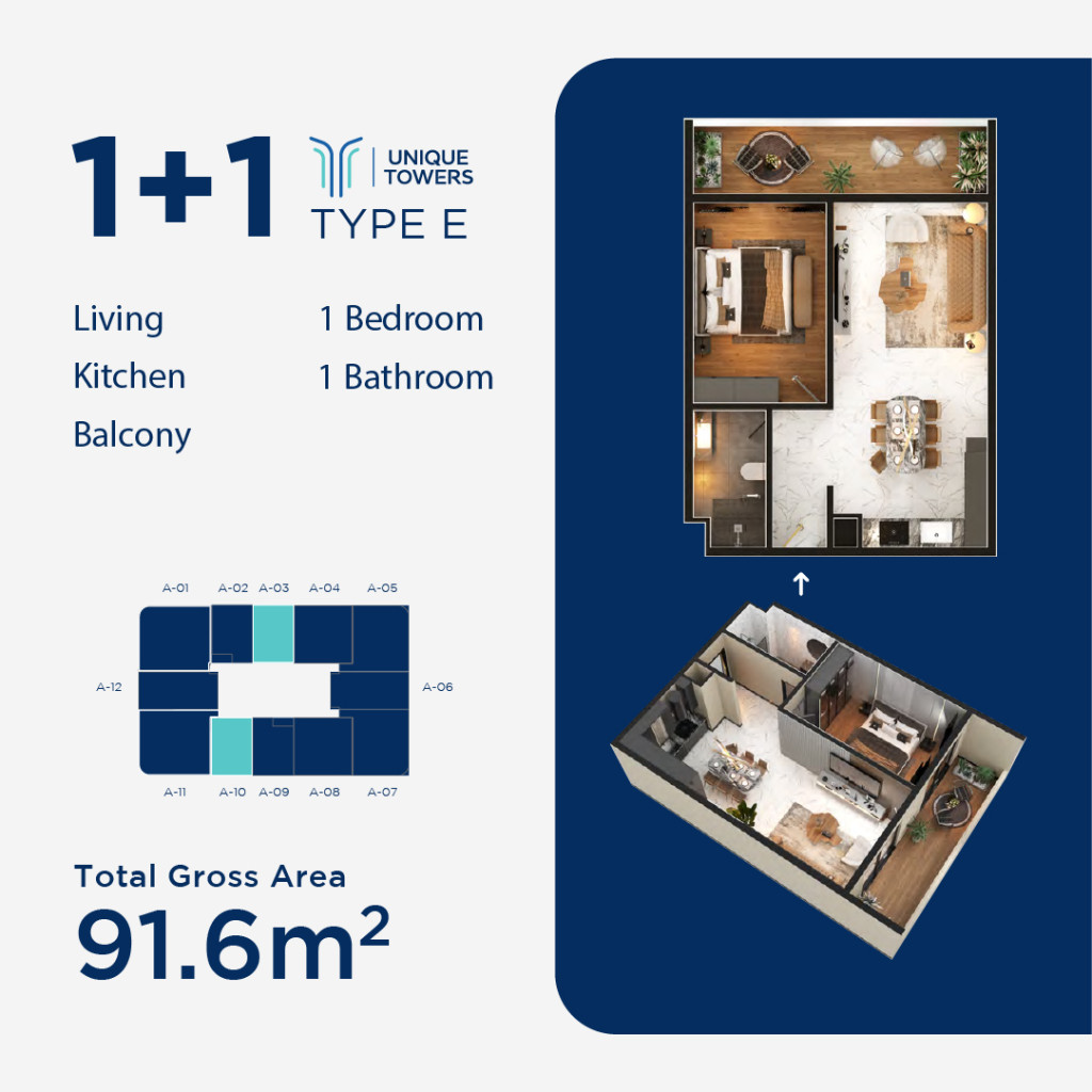 On the 10th Floor Kat Planı