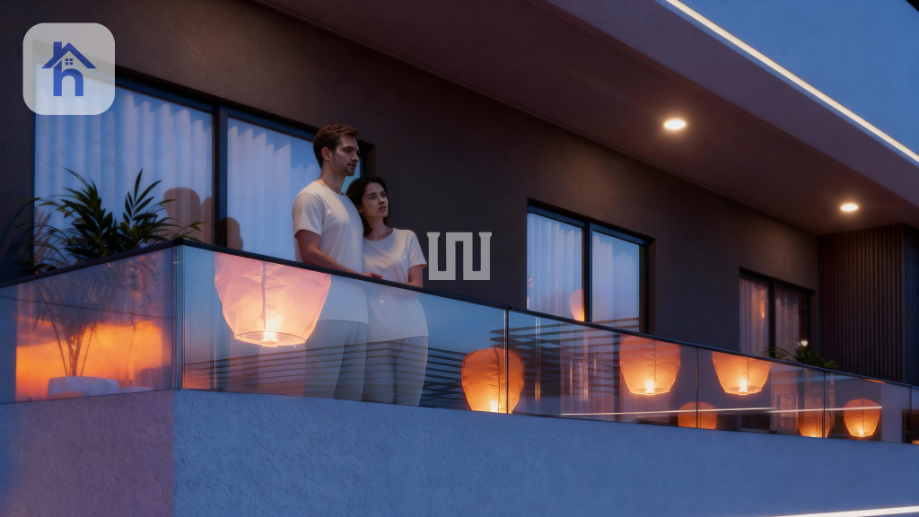 Cozy 1-bedroom apartment in Erbil Resim 8