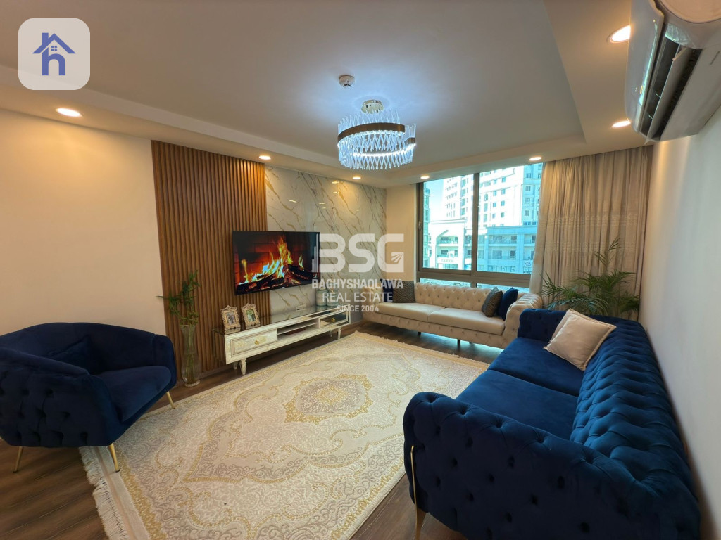 شقة واسعة بـ3 غرف نوم في أربيل