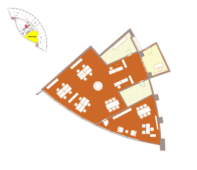 On the 20th Floor Floor Plan