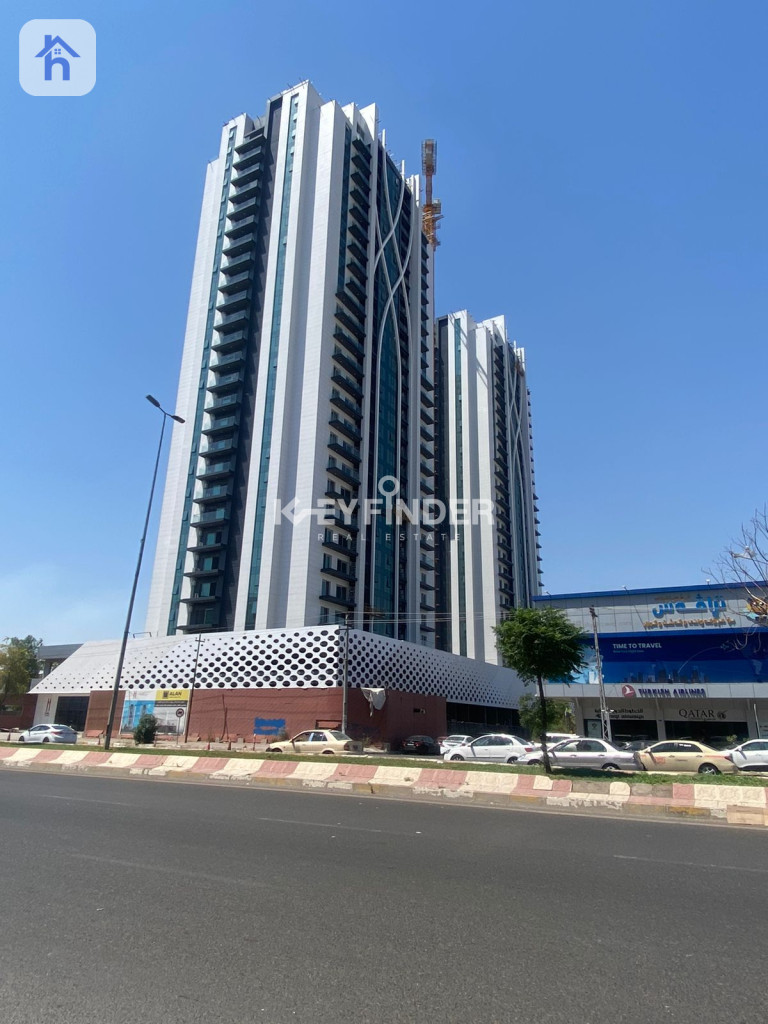 شقة مريحة ٢ غرف نوم بإطلالة جميلة