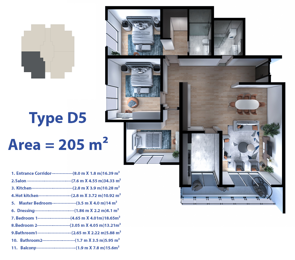 On the 20th Floor Floor Plan