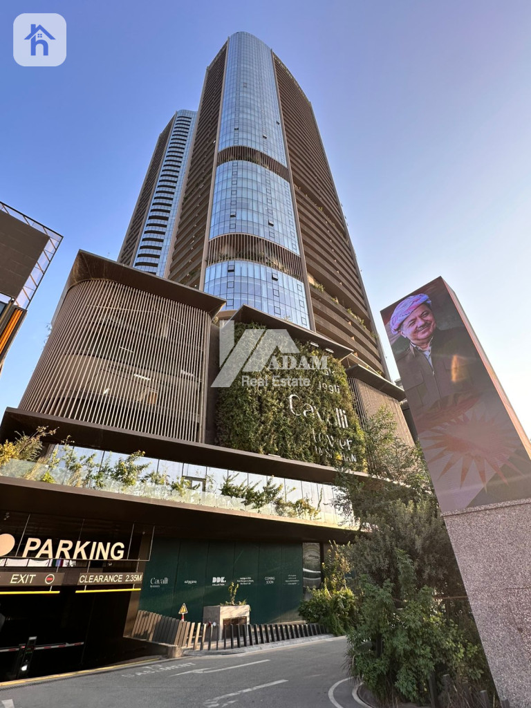 Modern Studio Apartment in Cavalli Tower Resim 7