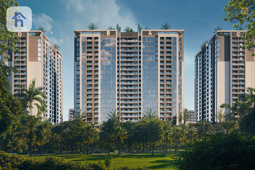 Modern Apartment in Vana Towers Resim 2