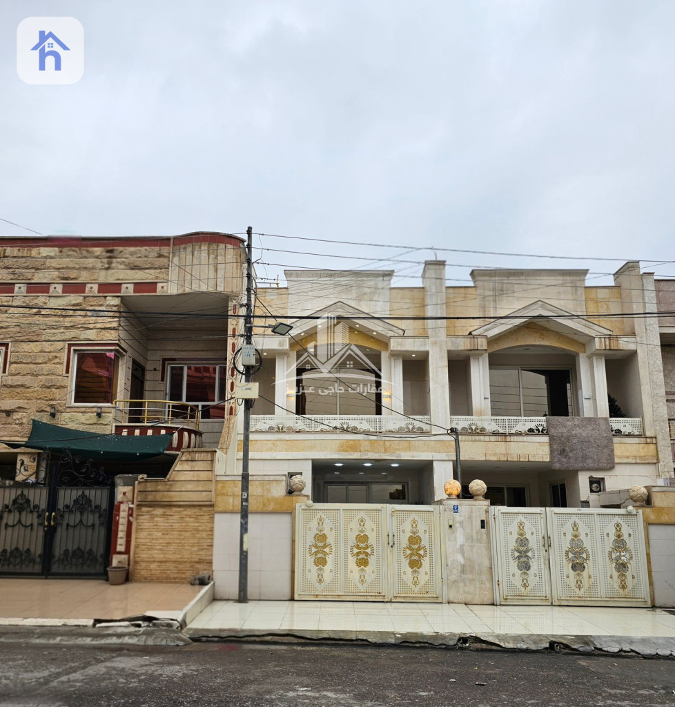 Modern house with spacious rooms