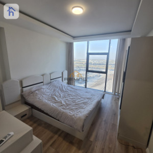 A special furnished 1+1 apartment in Green world Resim 4