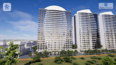 Modern Apartment in Alaska Towers Resim 5