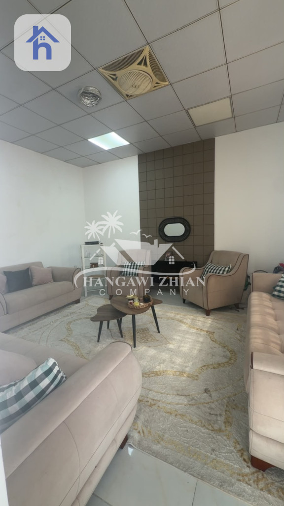 شقة مفروشة مدمجة مع مطبخ