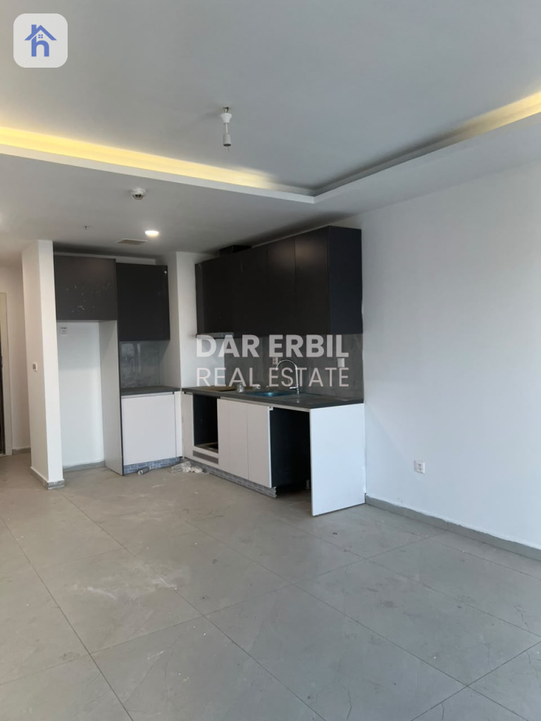 شوقەیەکی یەک ژووری مۆدێرن