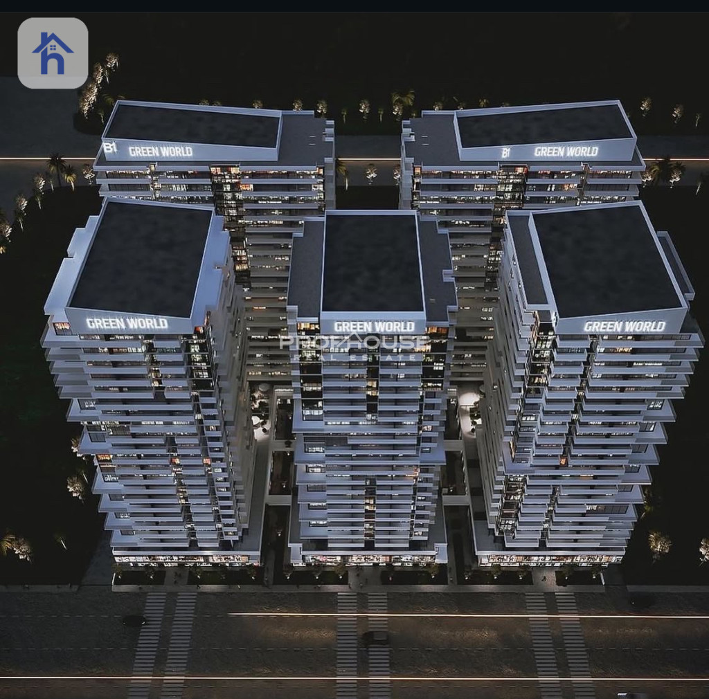 1-Bedroom Apartment, Green World Resim 2