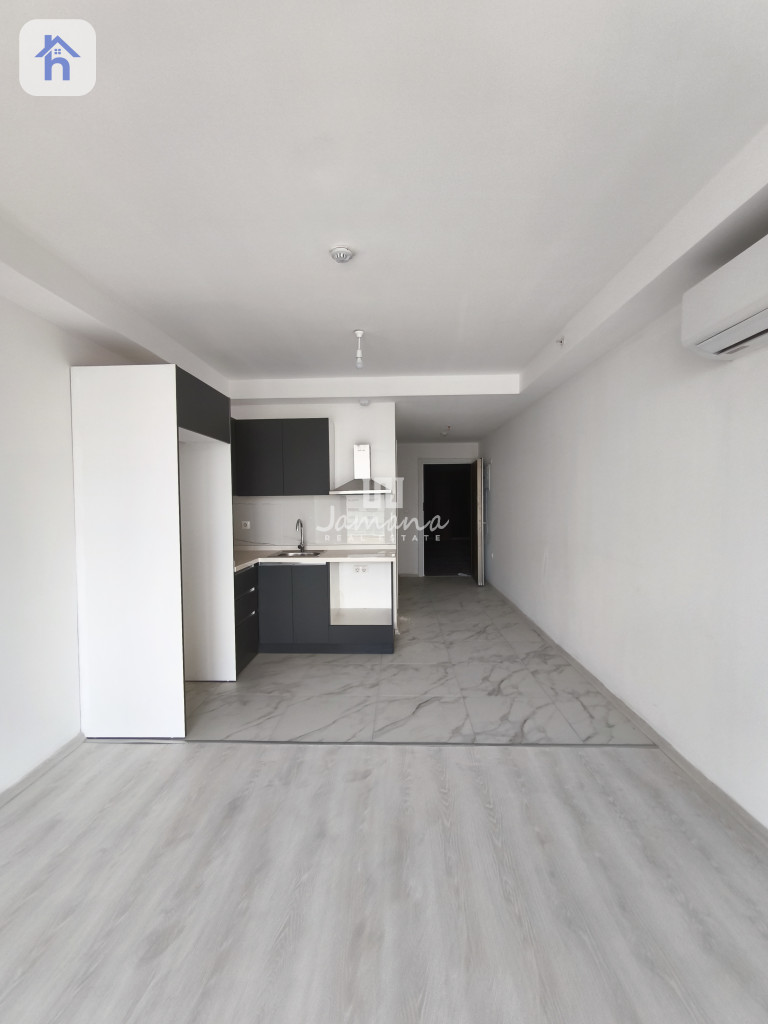Studio apartment with a modern design