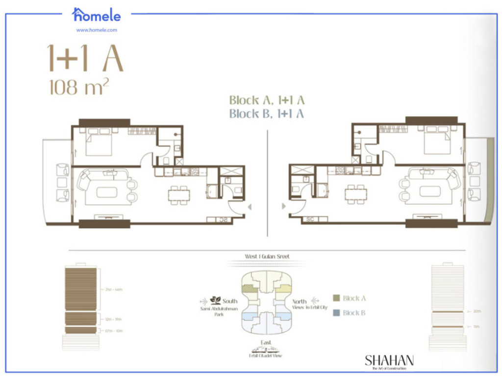 null خطة الطابق