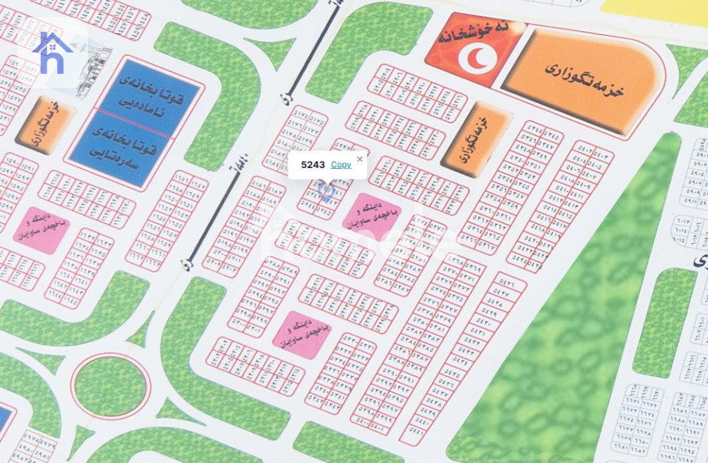 Residential plot in Erbil, Kark 2