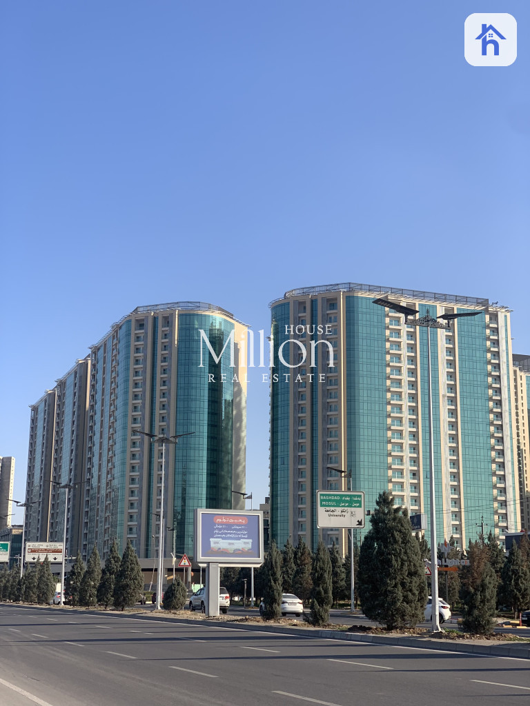 شقة بواجهة داخلیة