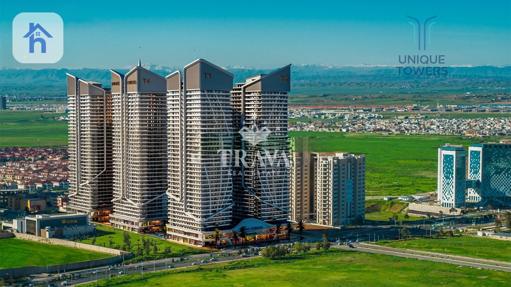 External masif view apartment