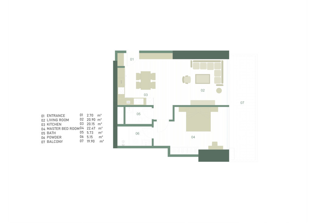 null خطة الطابق