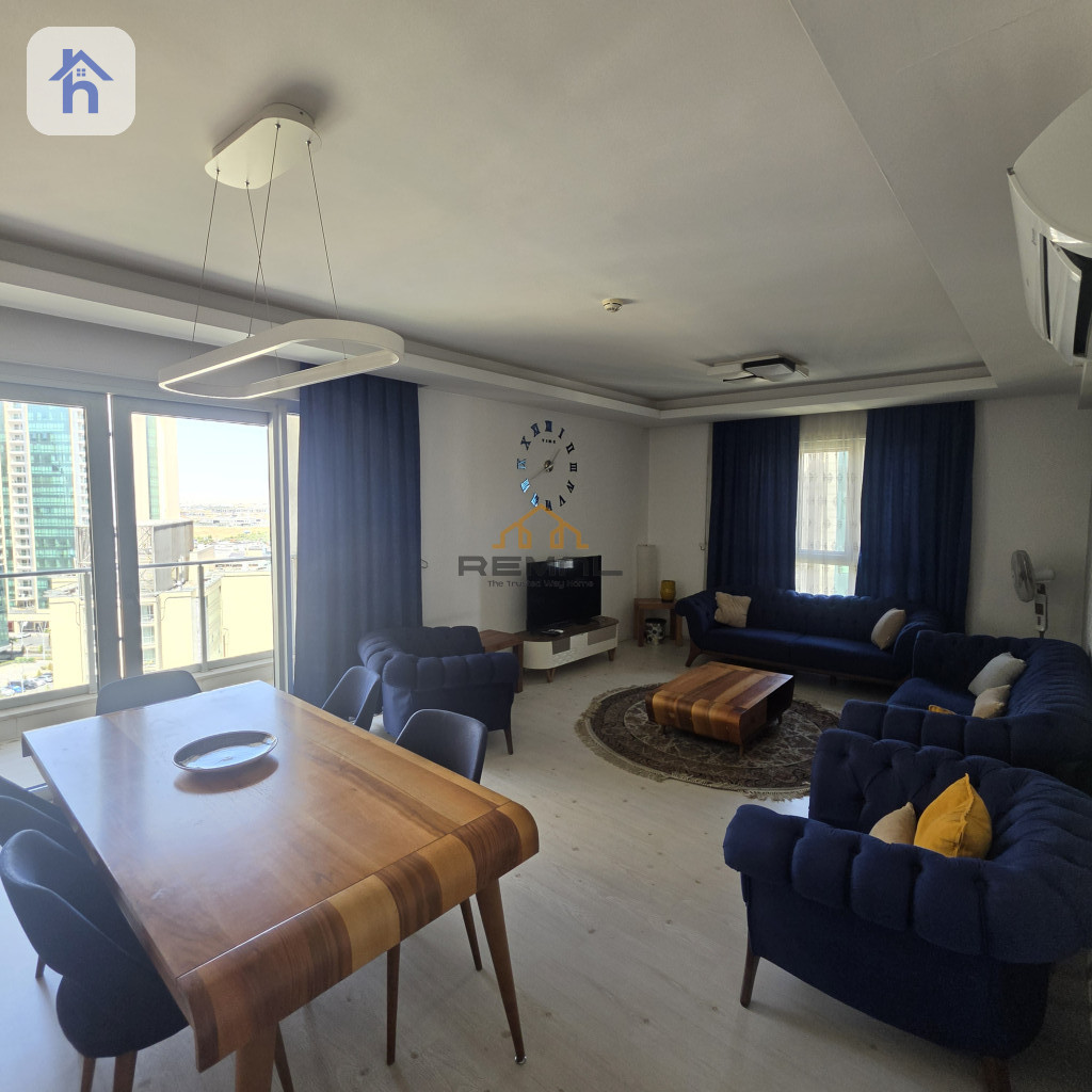 A furnished 2+1 apartment for rent in Empire wings