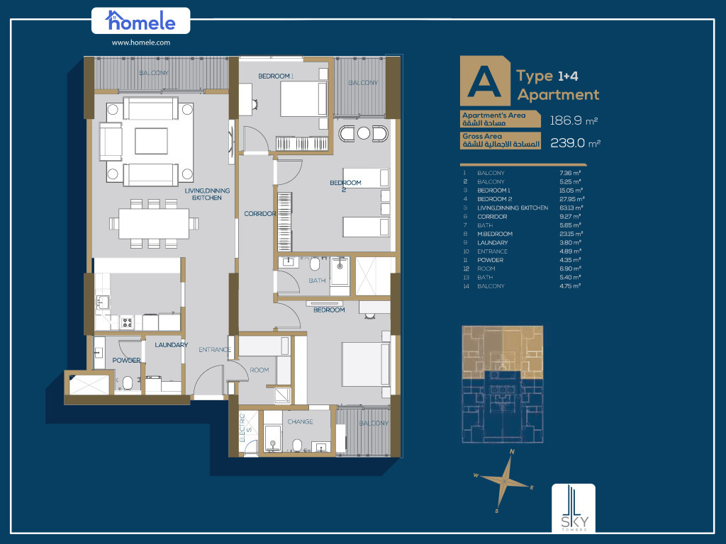 لە نهۆمی 19 پلانی نهۆم