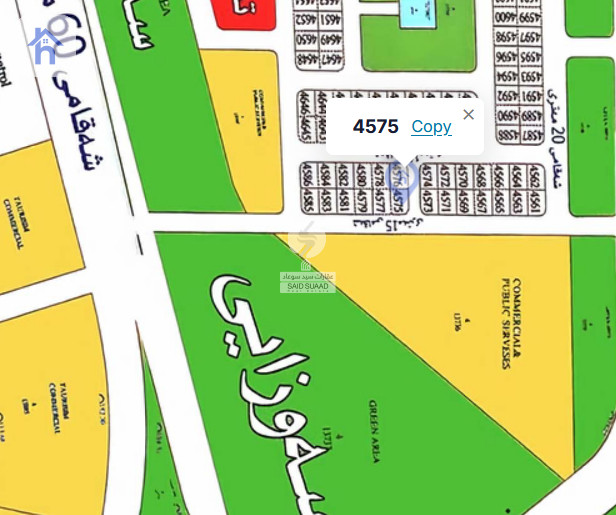 أرض سكنية ركن