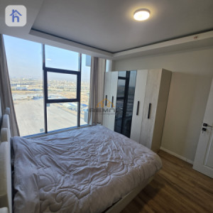 A special furnished 1+1 apartment in Green world Resim 3